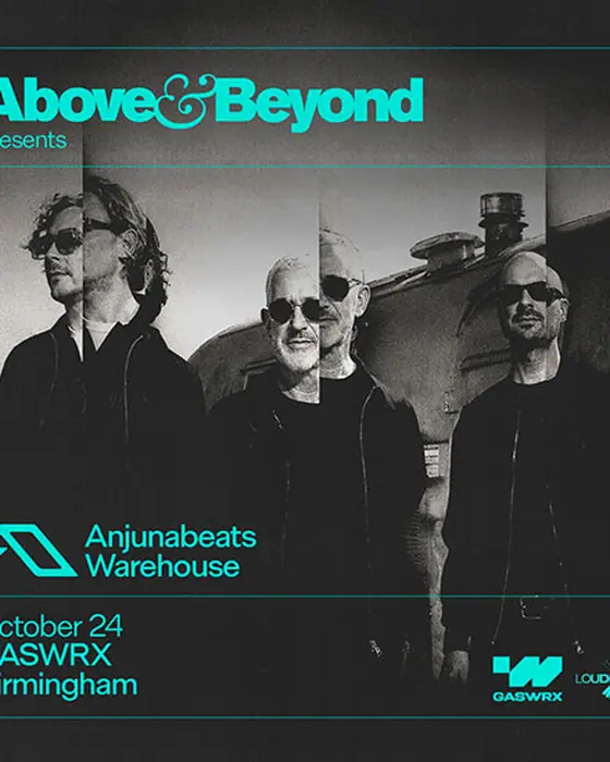 Affiche officielle de Above & Beyond at GASWRX (GASWRX, Birmingham, Royaume-Uni, 24 octobre 2026)