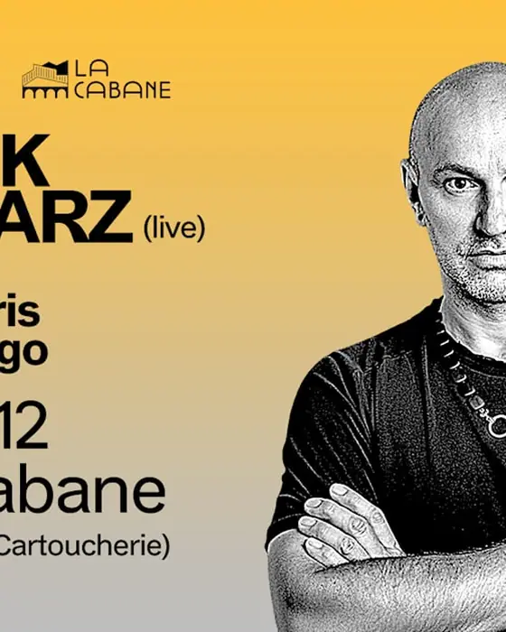Affiche officielle de After Now : Henrik Schwarz (La Cabane - Les Halles de la Cartoucherie, Toulouse, France, 12 décembre 2026)