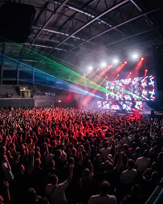 Illustrative key visual for AUF'M RAVE - Arena (Messehalle Oldenburg, Oldenburg, Germany, 11 December 2026)