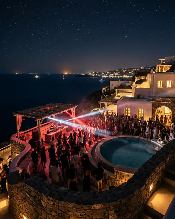 Visuel d'illustration de Deborah De Luca · Cavo Paradiso (Cavo Paradiso, Paradise Beach, Mykonos, Grèce, 29 août 2026)