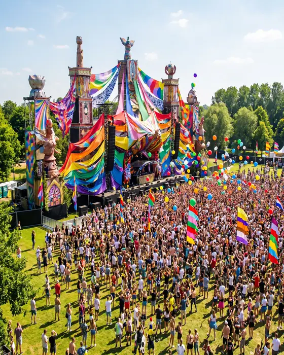 Visuel d'illustration de Mysteryland (Floriade-terrein, Haarlemmermeerse Bos, Hoofddorp, Pays-Bas, 27 août 2027)