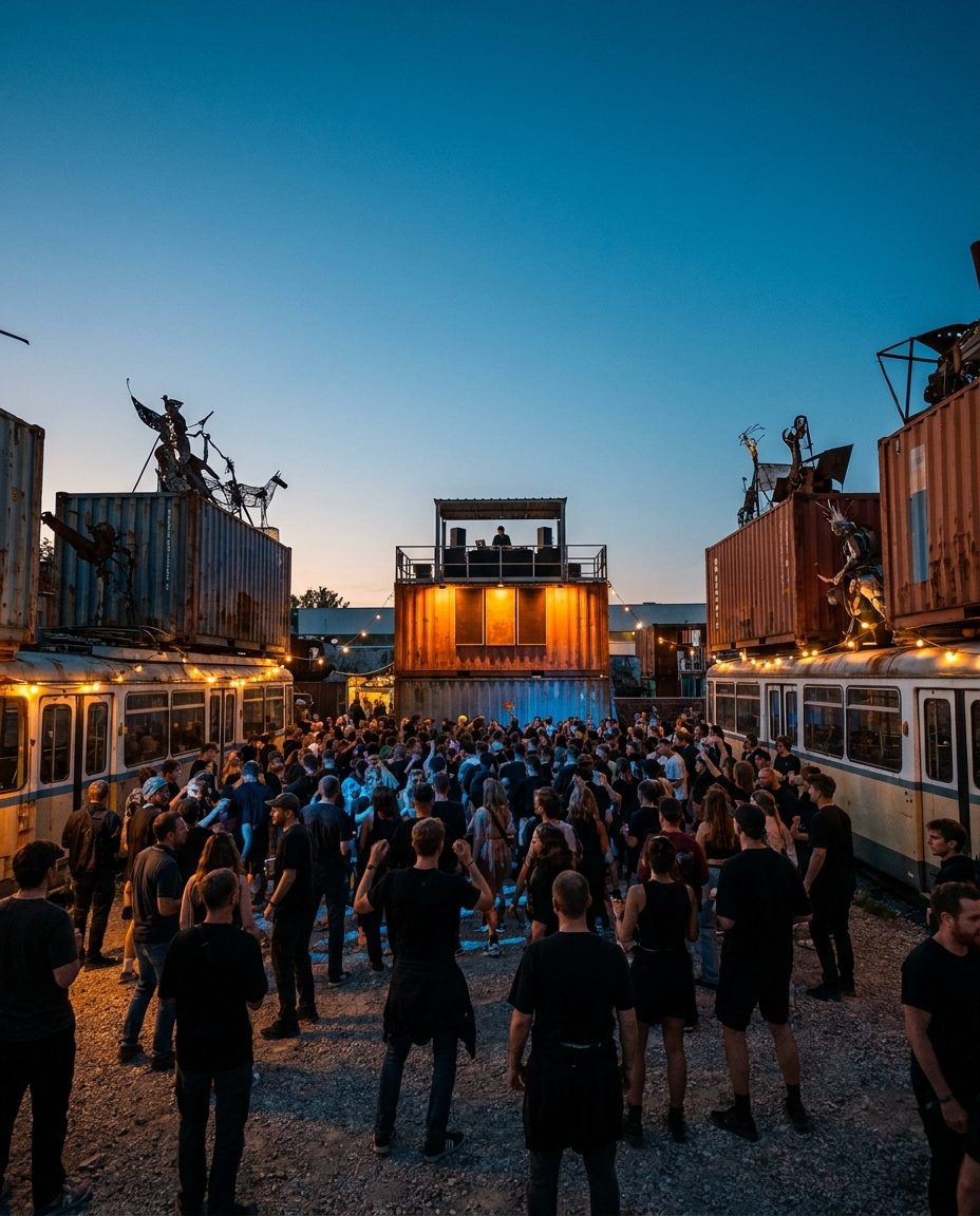 Visuel d'illustration de Rote Sonne x Bahnwärter Thiel - Open Air & Club (Rote Sonne & Bahnwärter Thiel, Munich, Allemagne, 29 août 2026)