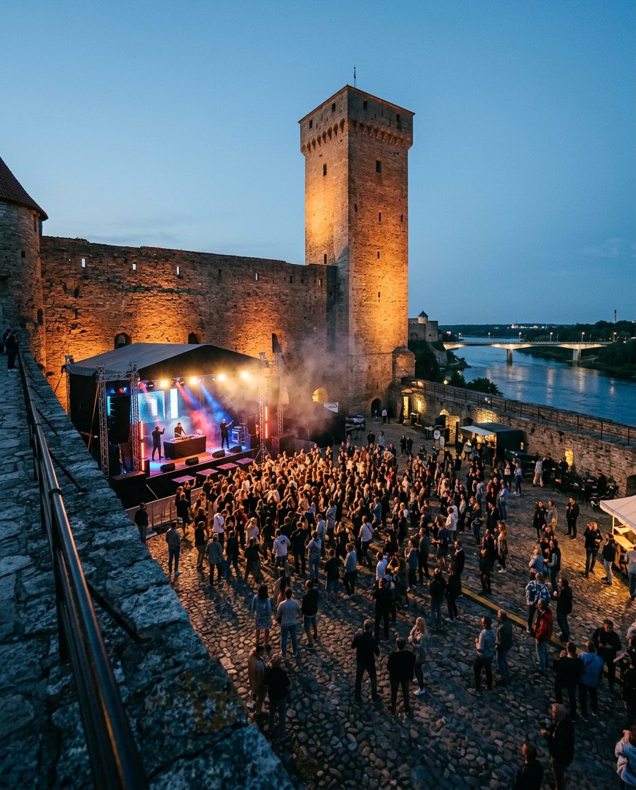 Visuel d'illustration de Station Narva (Musée de Narva (château Hermann) et club Ro-Ro, Narva, Estonie, 3 septembre 2026)