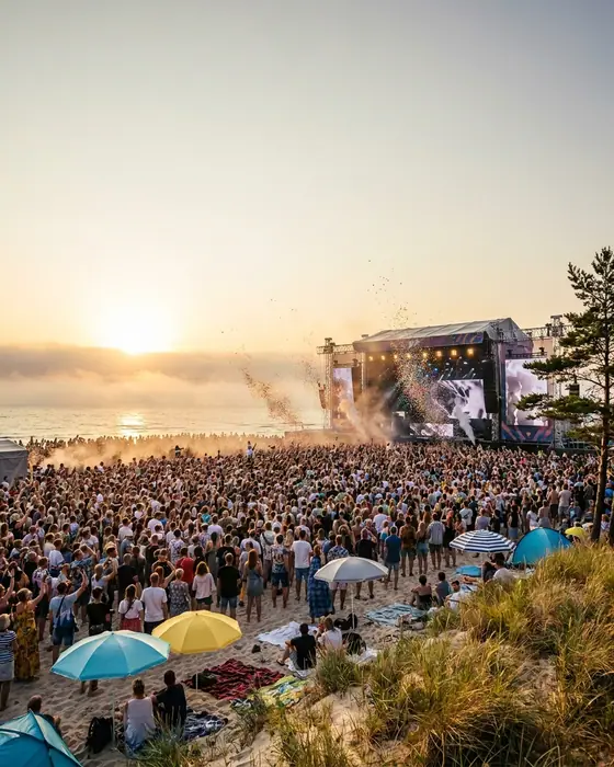 Visuel d'illustration de Summer Sound (Plage de Liepāja, Liepāja, Lettonie, 31 juillet 2026)