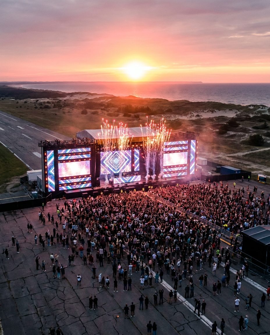 Visuel d'illustration de Sunrise Festival Kolobrzeg (Lotnisko Podczele (ancien aerodrome), Kolobrzeg, Pologne, 31 juillet 2026)