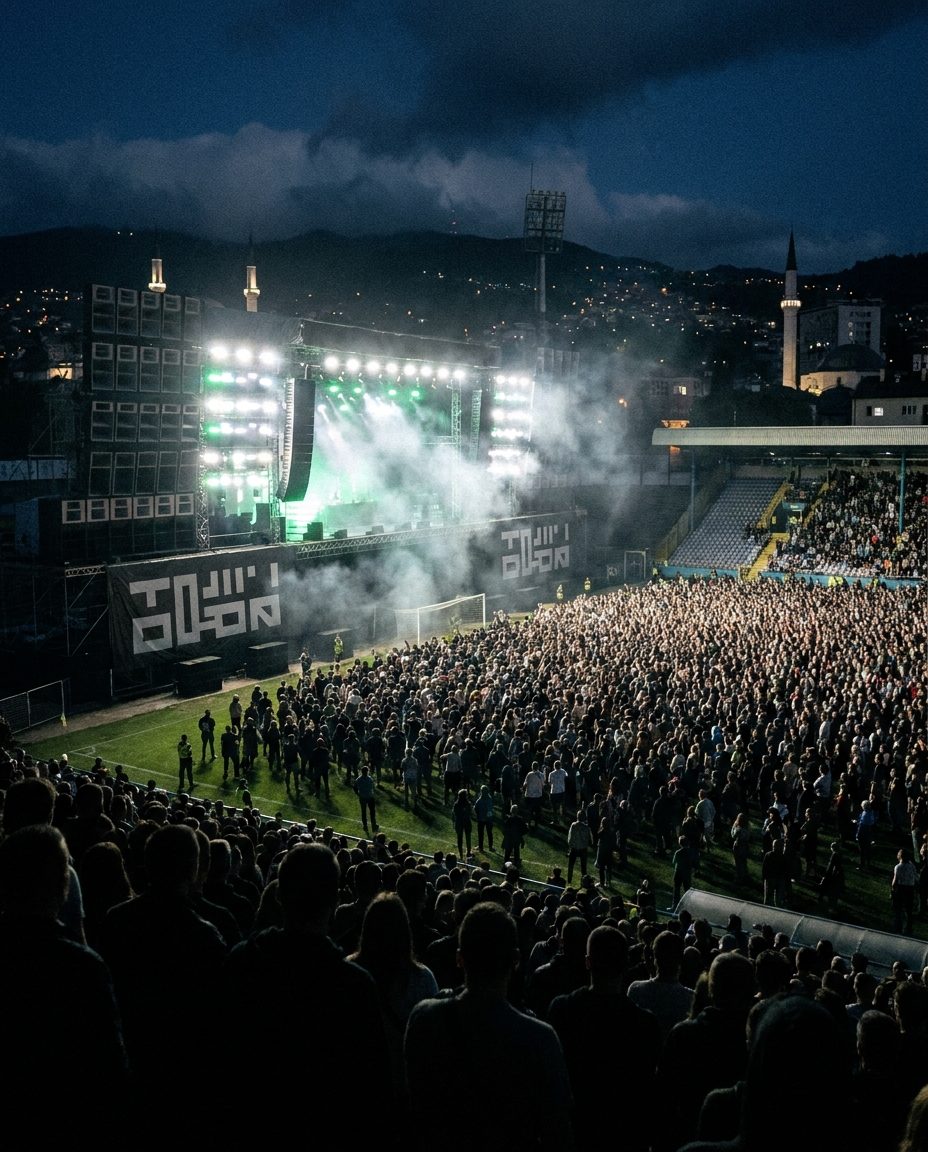 Visuel d'illustration de The Prodigy a Sarajevo (Stade Grbavica, Sarajevo, Bosnie-Herzégovine, 13 août 2026)