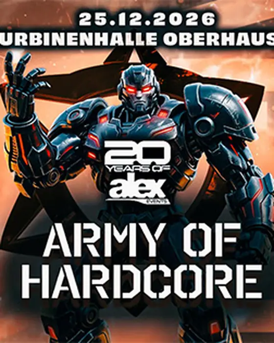 Photo de Army of Hardcore (Turbinenhalle Oberhausen, Oberhausen, Allemagne, 25 décembre 2026)