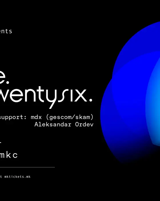 Photo of Autechre au MKC (MKC, Skopje, North Macedonia, 2 October 2026)