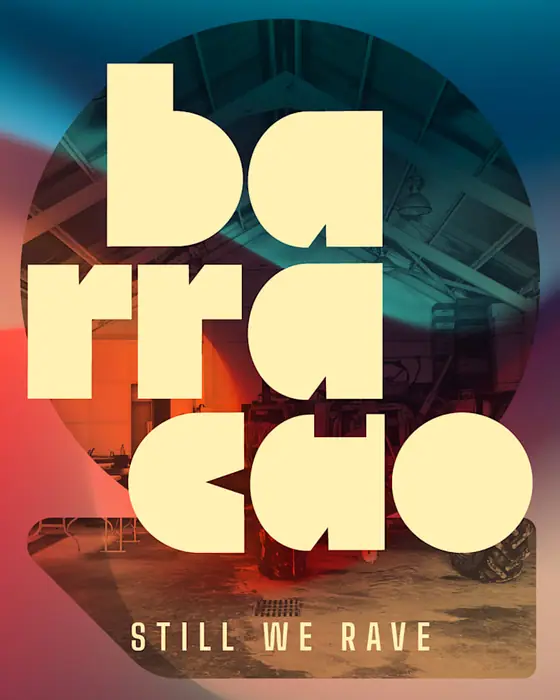 Affiche officielle de Barracão - Still We Rave (Praia do Areão, Centro, Portugal, 26 septembre 2026)