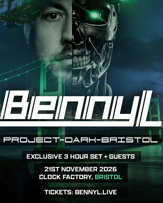 Photo de Benny L Presents: Project Dark Bristol (Clock Factory, Bristol, Royaume-Uni, 21 novembre 2026)