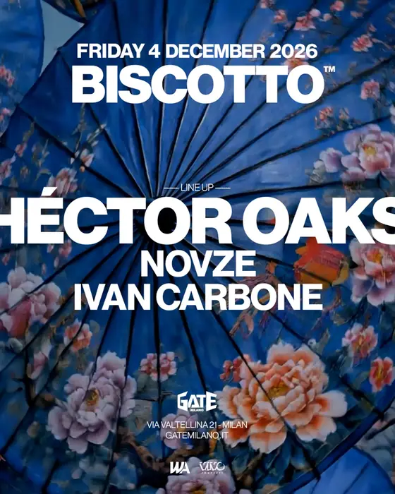 Photo de Biscotto: Héctor Oaks au Gate Milano (Gate Milano, Milan, Italie, 4 décembre 2026)
