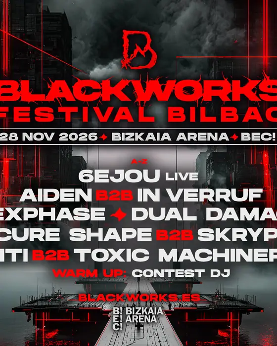 Photo of Blackworks Festival Bilbao (Bizkaia Arena BEC, Barakaldo, Spain, 28 November 2026)