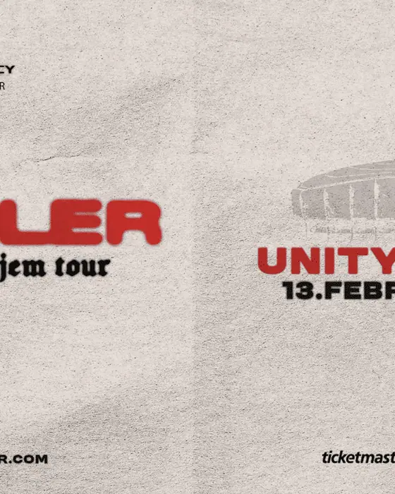 Official poster for Broiler: Ingen Skal Hjem (Unity Arena, Fornebu, Norway, 13 February 2027)
