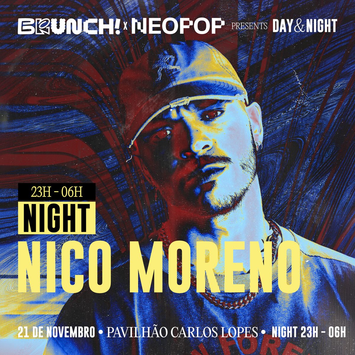 Photo de Brunch Electronik + NEOPOP by Night · Nico Moreno (Pavilhão Carlos Lopes, Lisbon, Portugal, 21 novembre 2026)