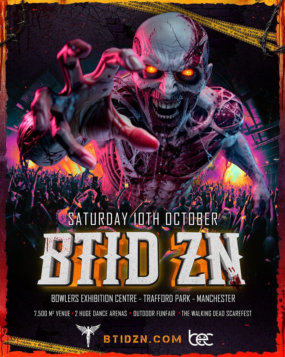 Affiche officielle de BTID Zn (Bowlers Exhibition Centre, Manchester, Royaume-Uni, 10 octobre 2026)