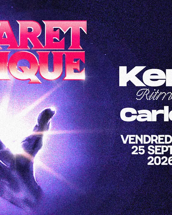 Affiche officielle de Cabaret Sonique : Kendal + Carloooza (Cabaret Vauban, Brest, France, 25 septembre 2026)