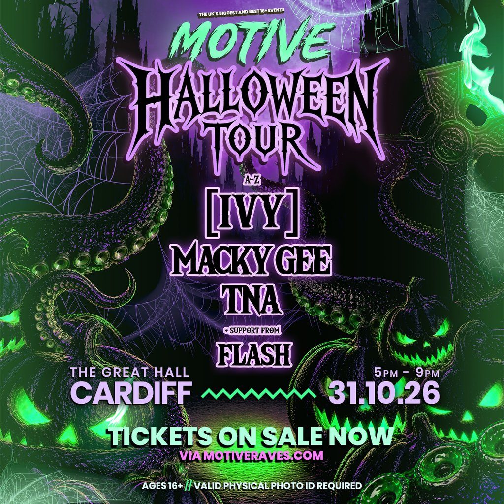 Photo de Cardiff 16+ Halloween Rave (Great Hall, Cardiff, Royaume-Uni, 31 octobre 2026)