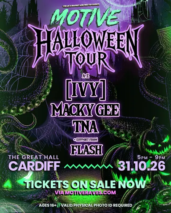 Photo de Cardiff 16+ Halloween Rave (Great Hall, Cardiff, Royaume-Uni, 31 octobre 2026)