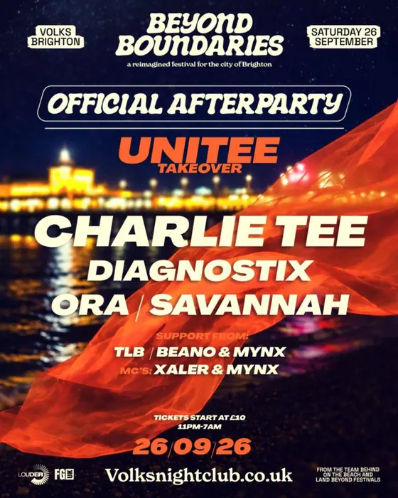 Photo de Charlie Tee presents Unitee (The Volks, Brighton, Royaume-Uni, 26 septembre 2026)