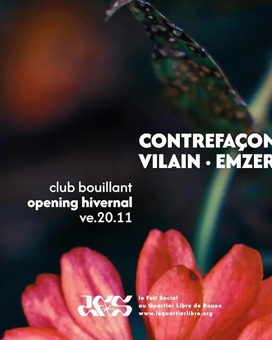 Photo de Club Bouillant Opening Hivernal (Le Fait Social, Rouen, France, 20 novembre 2026)