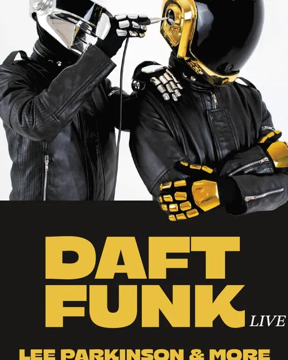 Official poster for Club de Jour invite Daft Funk Live (Warehouse, Nantes, France, 13 February 2027)