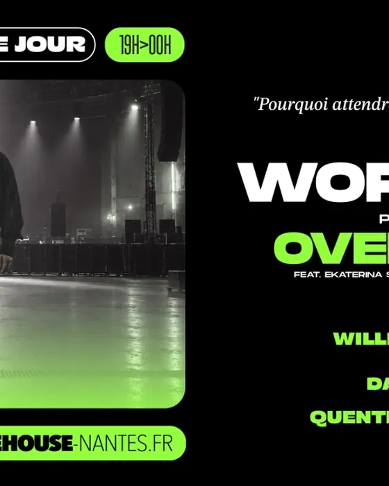 Photo de Club de Jour w/ Worakls présente Overture (Warehouse, Nantes, France, 6 février 2027)
