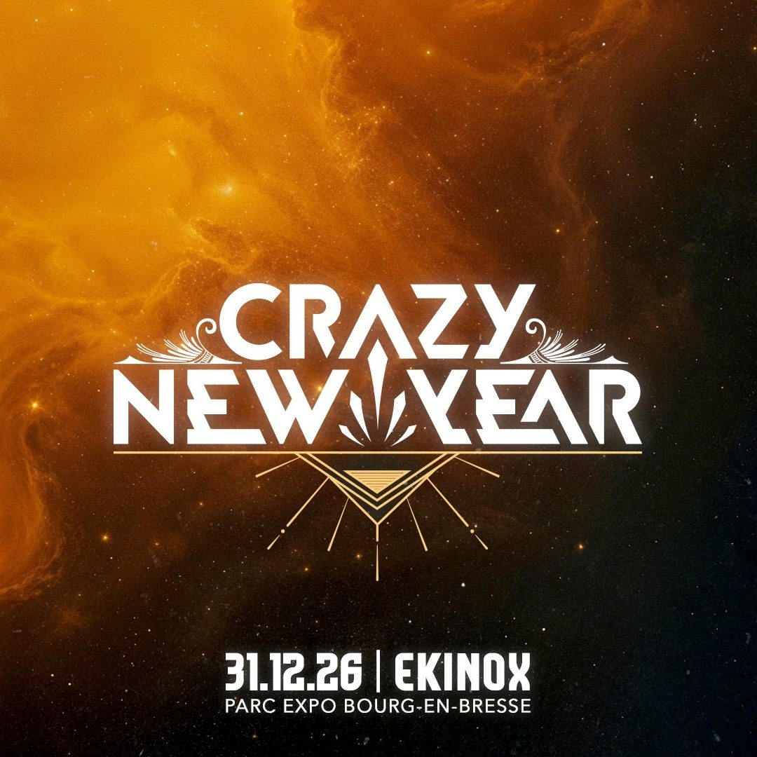 Affiche officielle de Crazy New Year (Ainterexpo - EKINOX, Bourg-en-Bresse, France, 31 décembre 2026)