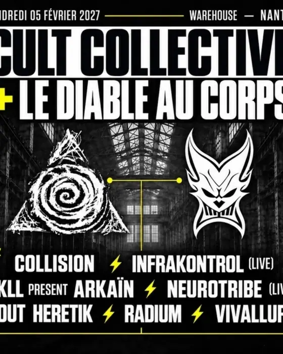 Photo of Cult Collective x Le Diable au Corps au Warehouse (Warehouse, Nantes, France, 5 February 2027)