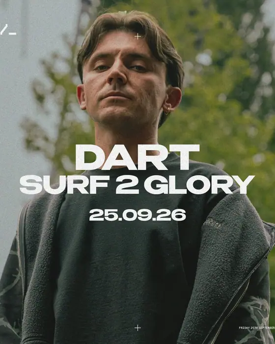 Photo de DART + Surf 2 Glory (Joshua Brooks, Manchester, Royaume-Uni, 25 septembre 2026)