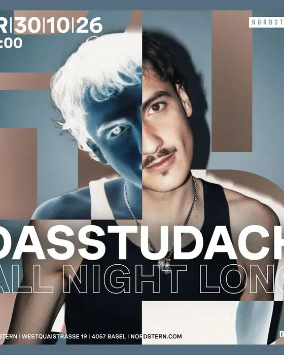 Affiche officielle de Dasstudach au Nordstern (Nordstern, Basel, Suisse, 30 octobre 2026)