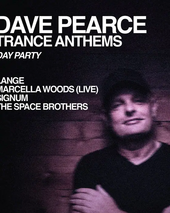 Affiche officielle de Dave Pearce Presents Trance Anthems (NX Newcastle, Newcastle, Royaume-Uni, 24 octobre 2026)