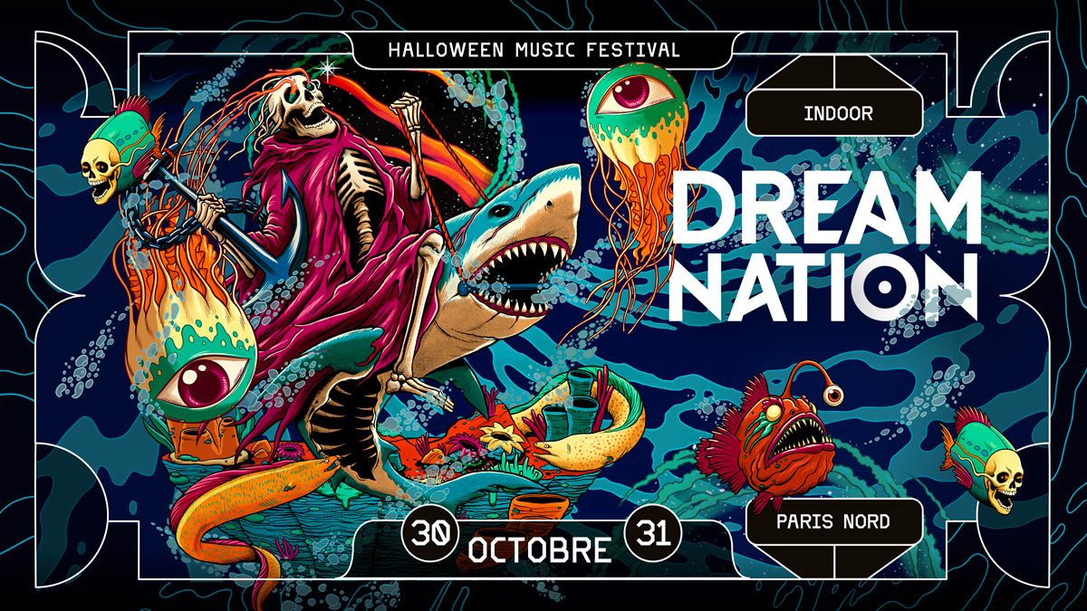 Affiche officielle de Dream Nation Festival (Parc des Expositions Paris Nord Villepinte, Villepinte, France, 30 octobre 2026)