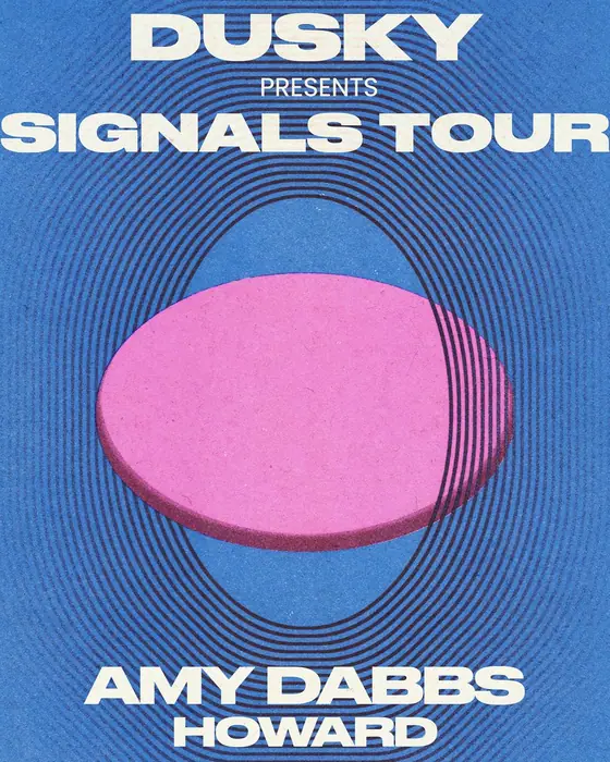 Official poster for Dusky at Hangar 34 (Hangar 34, Liverpool, UK, 17 October 2026)