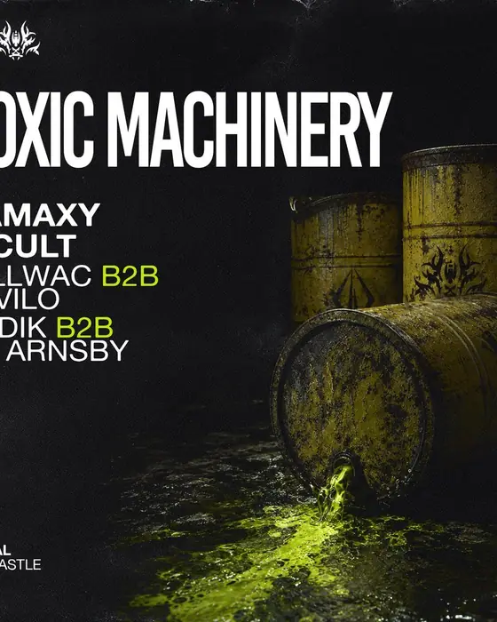 Photo de Dvoid x Khaotic Present: Toxic Machinery, Incult, Damaxy & More (Digital, Newcastle, Royaume-Uni, 18 septembre 2026)