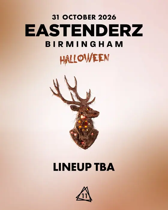 Affiche officielle de Eastenderz Halloween (LAB11, Birmingham, Royaume-Uni, 31 octobre 2026)