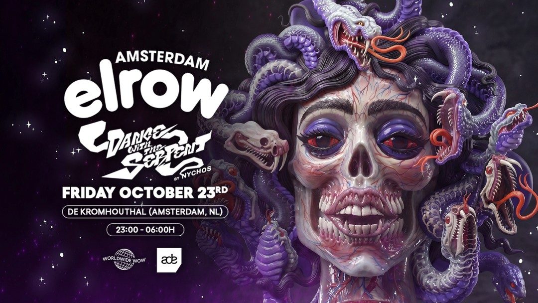 Photo de elrow ADE – Dance with the Serpent (Kromhouthal, Amsterdam, Pays-Bas, 23 octobre 2026)