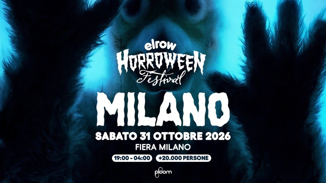 Affiche officielle de elrow Horroween Milan (Fiera Milano Live, Rho, Rho, Italie, 31 octobre 2026)