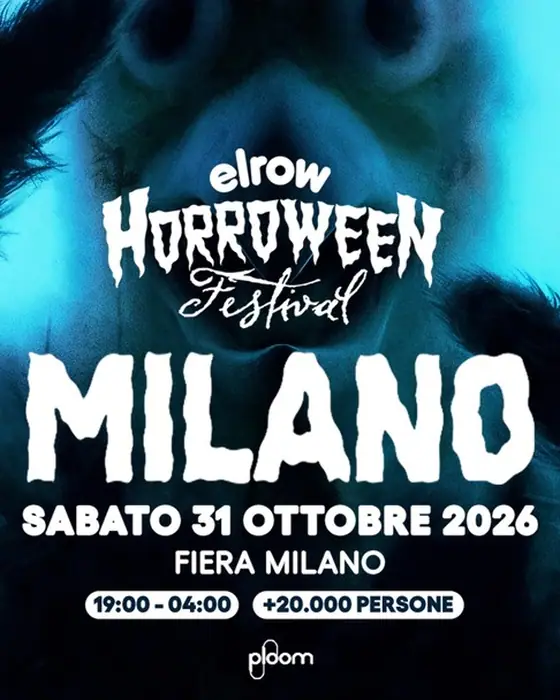 Affiche officielle de elrow Horroween Milan (Fiera Milano Live, Rho, Rho, Italie, 31 octobre 2026)