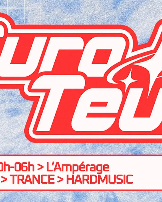 Affiche officielle de Euroteuf By 2000bpm (L'Ampérage, Grenoble, France, 24 octobre 2026)