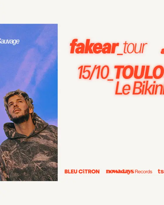 Photo de Fakear au Bikini (Le Bikini, Ramonville-Saint-Agne, France, 15 octobre 2026)