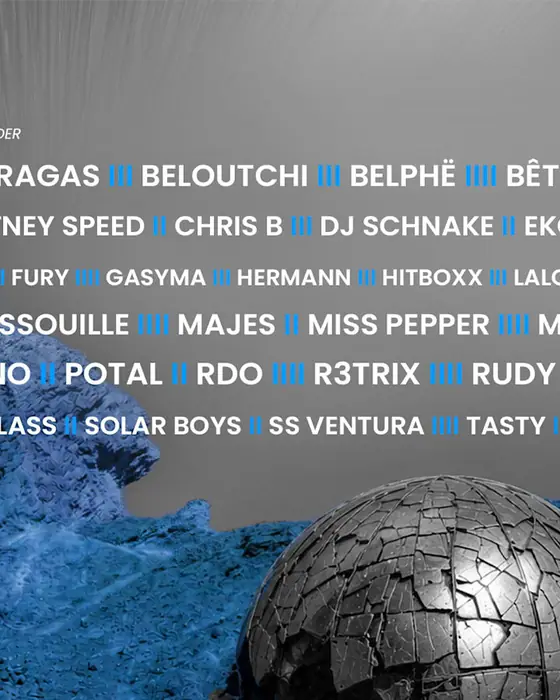 Affiche officielle de Festival One Life Infinity # Edition (Château du Bois-Guy, Parigné, France, 17 octobre 2026)