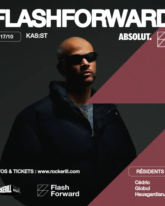 Official poster for Flashforward: KAS:ST (Rockerill, Charleroi, Belgium, 17 October 2026)