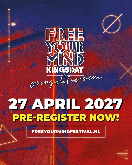 Photo de Free Your Mind Kingsday (RAI Amsterdam, Amsterdam, Pays-Bas, 27 avril 2027)