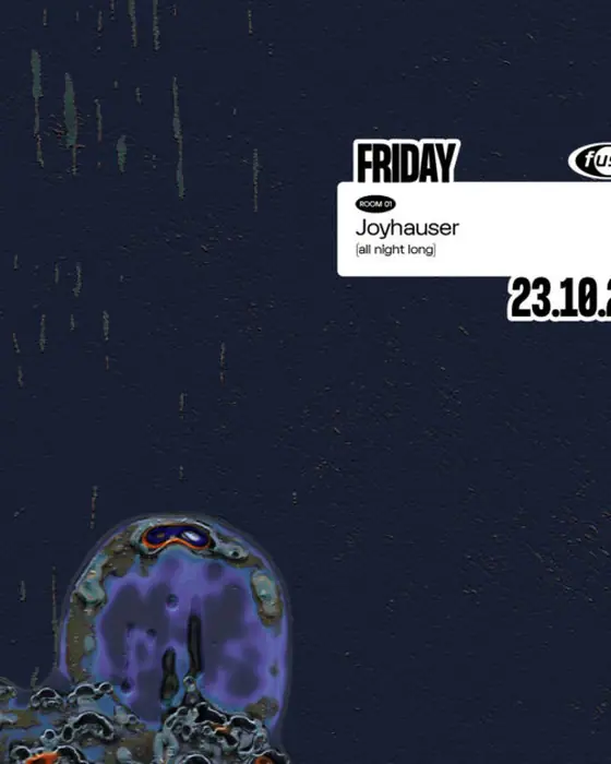Affiche officielle de Fuse presents Joyhauser (Fuse, Brussels, Belgique, 23 octobre 2026)