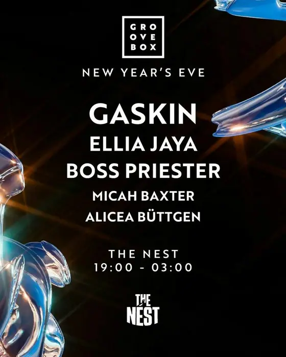 Affiche officielle de Groovebox NYE at The Nest (Nottingham's The Nest (Notts County FC), Nottingham, Royaume-Uni, 31 décembre 2026)