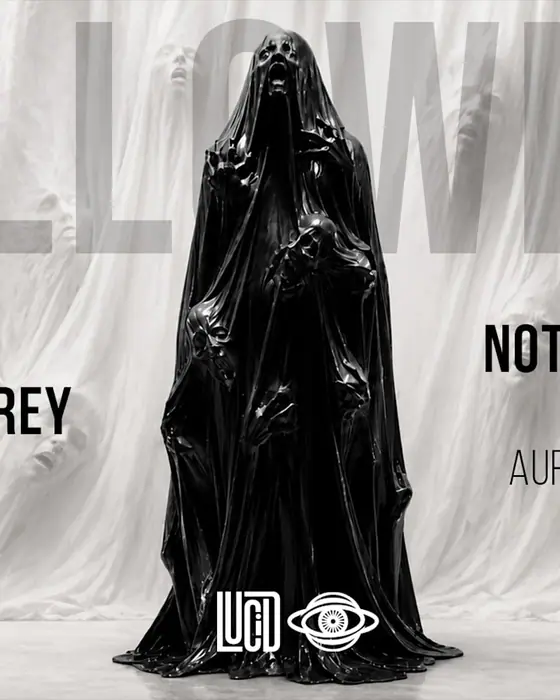 Official poster for Halloween - Lucid & Studio Saglio (Studio Saglio, Strasbourg, France, 30 October 2026)