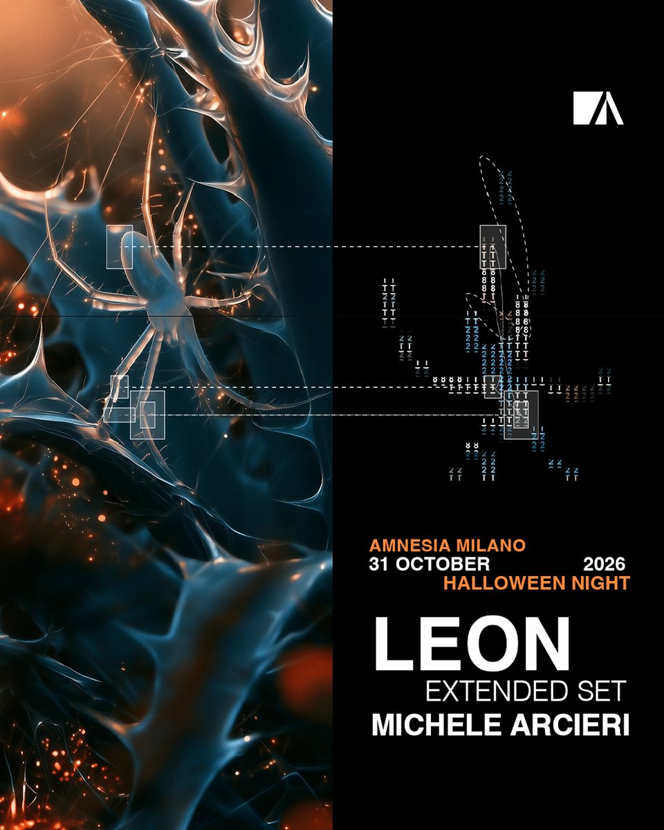 Affiche officielle de Halloween Night · Leon à Amnesia Milano (Amnesia Milano, Milan, Italie, 31 octobre 2026)
