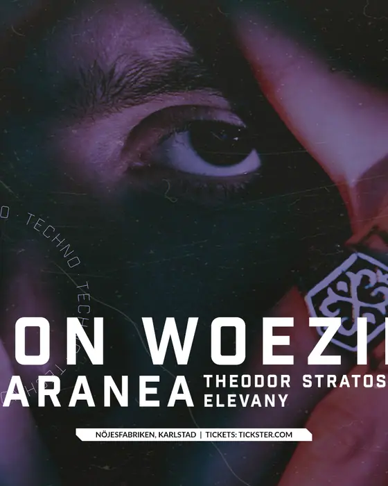 Affiche officielle de Harder Halloween - Don Woezik à Nöjesfabriken (Nöjesfabriken, Karlstad, Suède, 24 octobre 2026)