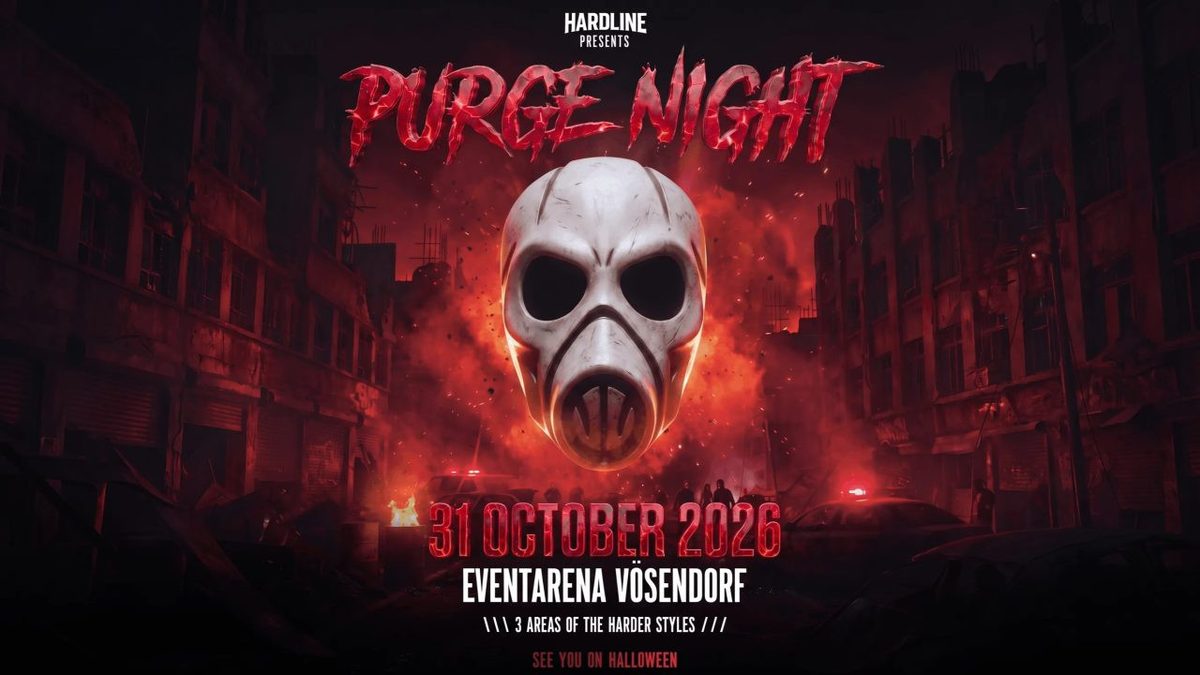 Affiche officielle de HARDLINE: Purge Night (Event Arena Vösendorf, Vösendorf, Autriche, 31 octobre 2026)
