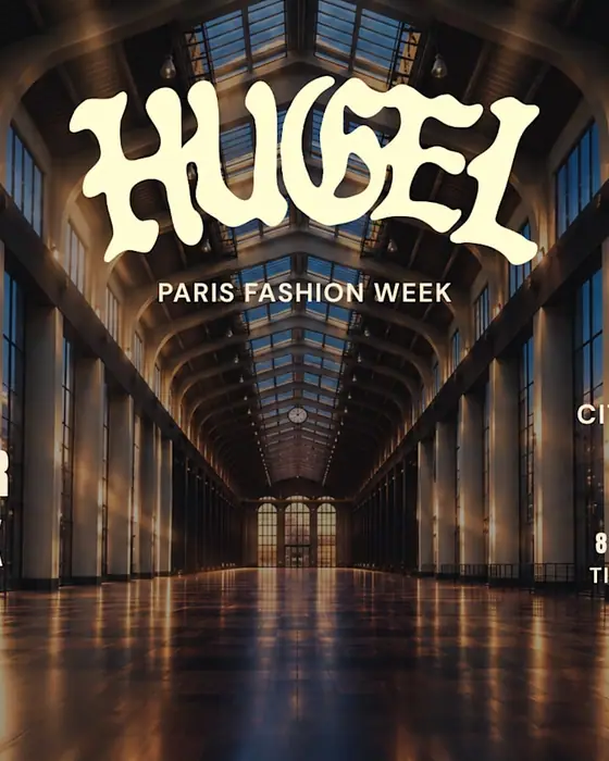 Affiche officielle de Hugel 11PM Paris w/ Agoria, Guy Gerber, Chambord, Kate Zubok (Cité du Cinéma, Saint-Denis, France, 1 octobre 2026)
